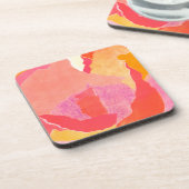 Dessous-de-verre Rose de chou IV (Côté gauche)