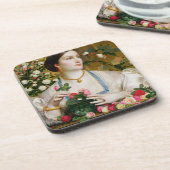 Dessous-de-verre Rose de grâce, 1866 (huile sur le panneau) (Côté gauche)