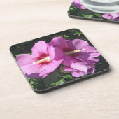 Dessous-de-verre Rose de Sharon (Côté gauche)