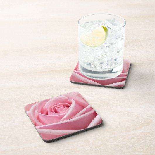 Dessous-de-verre Rose douce (Côté Droit)