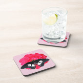 Dessous-de-verre Rose et Swallowtail (Côté Droit)