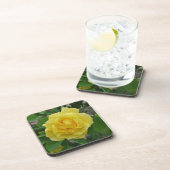 Dessous-de-verre Rose jaune (Côté Droit)
