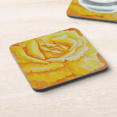 Dessous-de-verre Rose jaune (Côté gauche)
