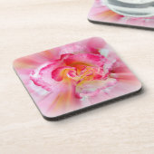 Dessous-de-verre rose jaune (Côté gauche)