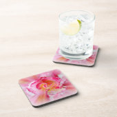 Dessous-de-verre rose jaune (Côté Droit)