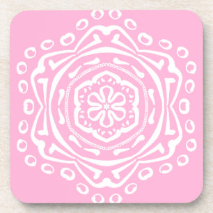 Dessous-de-verre Rose Mandala