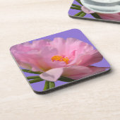 Dessous de verre rose Peony (Côté gauche)