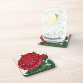 Dessous-de-verre Rose Print Rochester Lithographing and Printing Co (Côté Droit)