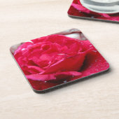 Dessous-de-verre Rose rouge (Côté gauche)