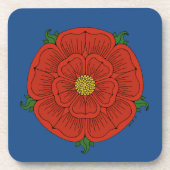 Dessous-de-verre Rose rouge de Lancaster (Devant)