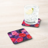 Dessous-de-verre Roses (Côté Droit)