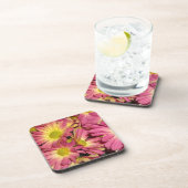 Dessous de verre roses de liège de mamans (Côté Droit)