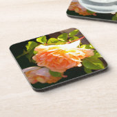 Dessous-de-verre Roses de pêche par pays (Côté gauche)