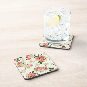 Dessous-de-verre Roses et magnolias