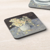 Dessous-de-verre Roses jaunes dans un vase de Caillebott Impression (Côté gauche)