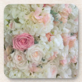 Dessous-de-verre Roses roses et blanches (Devant)