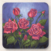 Dessous-de-verre Roses rouges (Devant)