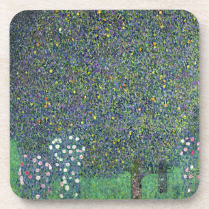 Dessous-de-verre Roses sous les arbres, c.1905