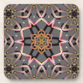 Dessous-de-verre Rosette Dorée (Devant)