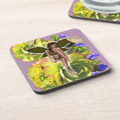 Dessous-de-verre Rosette Succulent visiteurs (Côté gauche)