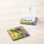 Dessous-de-verre Rosette Succulent visiteurs (Côté Droit)