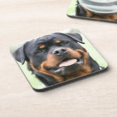Dessous-de-verre rottweiler (Côté gauche)