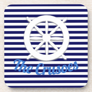 Dessous-de-verre Roue du navire - Personnalisation nautique