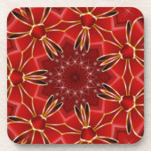 Dessous-de-verre Rouge de fête (Devant)