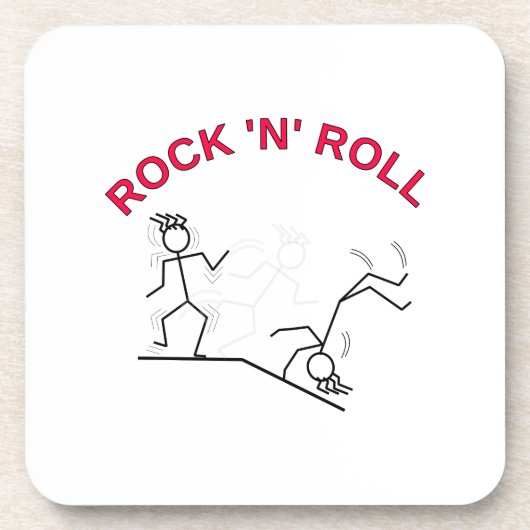 Dessous-de-verre Rouleau Rock 'N' (Devant)