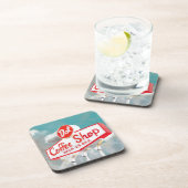 Dessous-de-verre Route américaine | Coffee Shop Sign (Côté Droit)