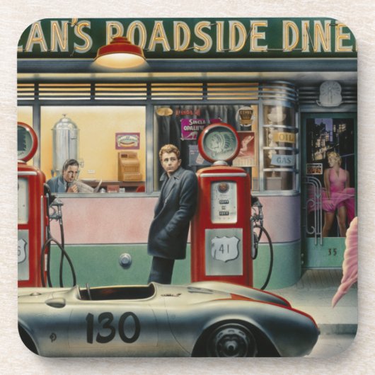 Dessous-de-verre Route de destin (Devant)