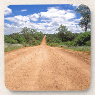 Dessous-de-verre Route de terre, Parc national Kruger, Mpumalanga