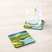 Dessous-de-verre Route d'or (Côté Droit)