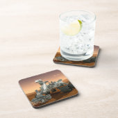 Dessous-de-verre Rover Curiosity Du Laboratoire Scientifique Mars. (Côté Droit)