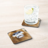 Dessous-de-verre Roxellana d'or masculin de Pygathrix de singe, (Côté Droit)