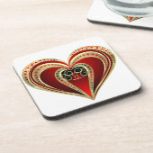 Dessous-de-verre Royal Heart (Côté gauche)