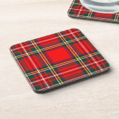 Dessous-de-verre Royal Stewart Clan Tartan Plaid (Côté gauche)