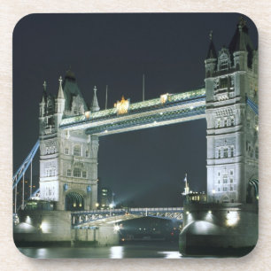 Dessous-de-verre Royaume-Uni, Angleterre, Londres, Tower Bridge.
