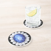 Dessous de verre royaux de saphir de PMACarlson (Côté)