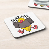 Dessous-de-verre Ruban Canard Drôle (Côté gauche)
