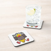 Dessous-de-verre Ruban Canard Drôle (Côté Droit)