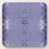 Dessous-de-verre Ruban violet (Devant)