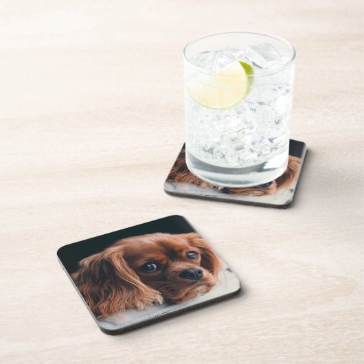 Dessous-de-verre Ruby Cavalier King Charles Spaniel (Côté Droit)