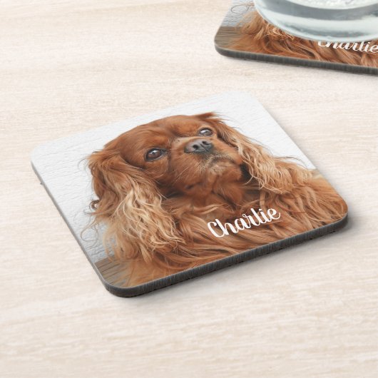 Dessous-de-verre Ruby Cavalier King Charles Spaniel (Côté gauche)