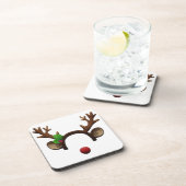 Dessous de verre Rudolph, série de six (Côté Droit)