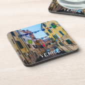 Dessous-de-verre Rue à Venise avec lave-linge Italie (Côté gauche)