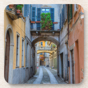 Dessous-de-verre Rue de la ville étroite, Italie