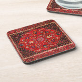 Dessous-de-verre Rug perse rouge de Mashhad (Côté gauche)