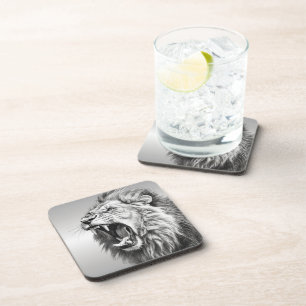 Dessous-de-verre Rugissement du Lion