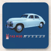 Dessous-de-verre Russe GAZ M20 Sedan (Devant)